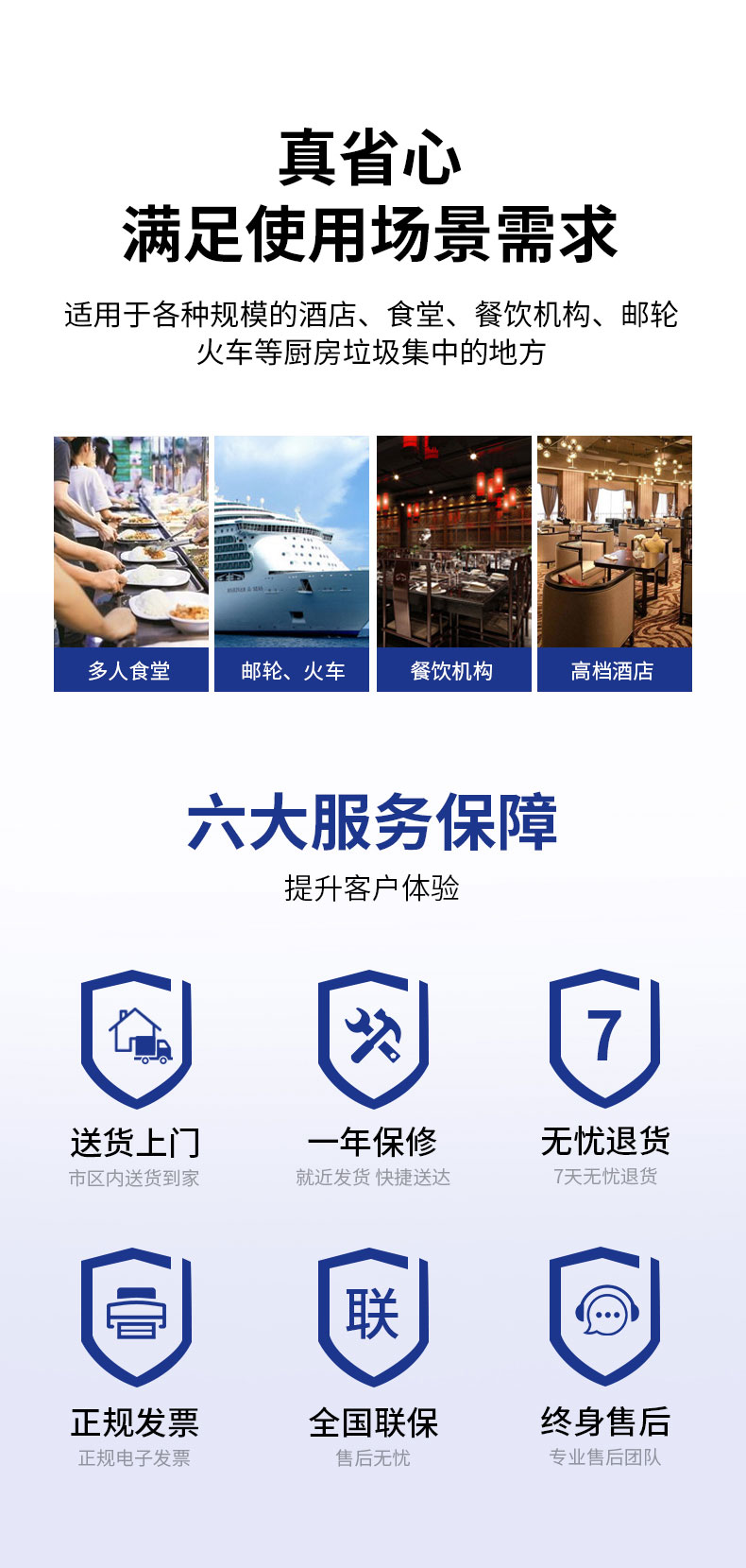 BSport体育官网垃圾处理器六大服务保障