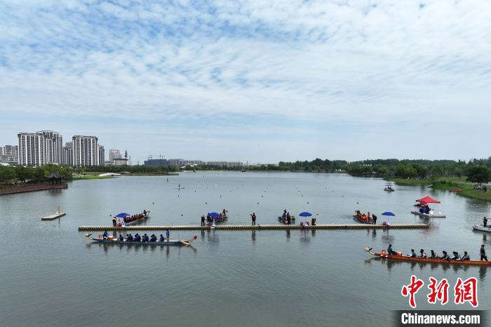 2024长三角中心城市首届大学生龙舟赛在安徽肥西