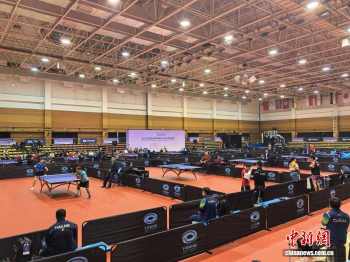 2025残奥乒乓球亚锦赛首战打响 中国队28将出征直